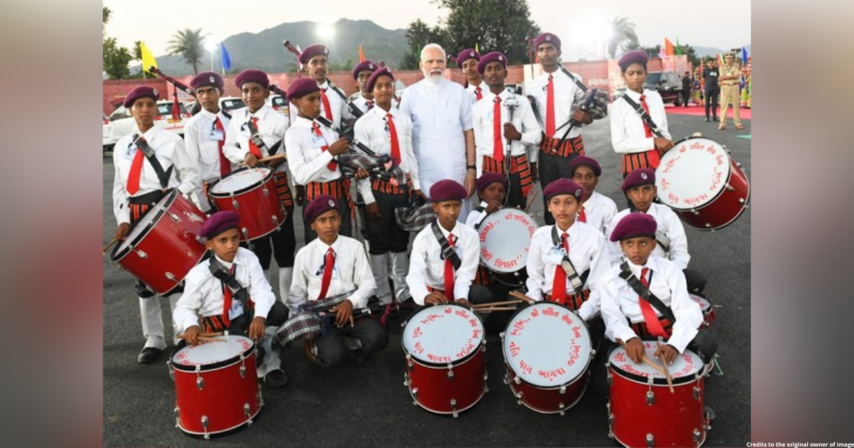 Tribal children music band to perform in presence of PM Narendra Modi on Rashtriya Ekta Diwas in Kevadia